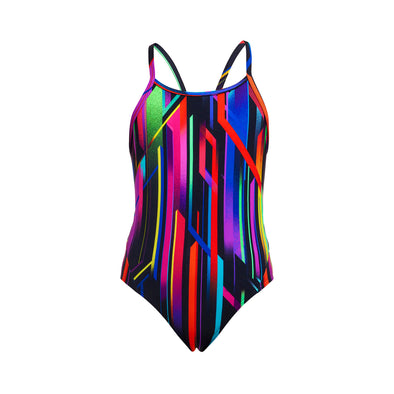 Funkita Baby Beamer Diamond Back Girls One Piece Swimsuit