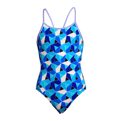 Funkita Tetra Tonic Diamond Back Girls One Piece Swimsuit