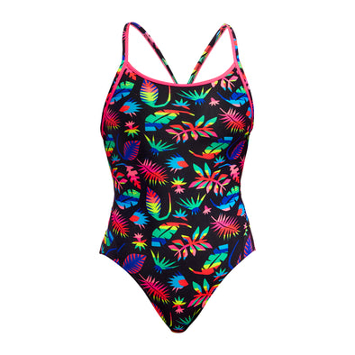 Funkita Lost Leaf Diamond Back Ladies One Piece Swimsuit