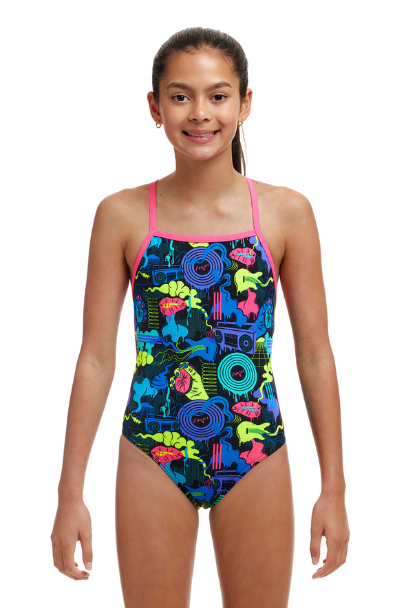 Funkita Poppy Long Strapped In Girls One Piece