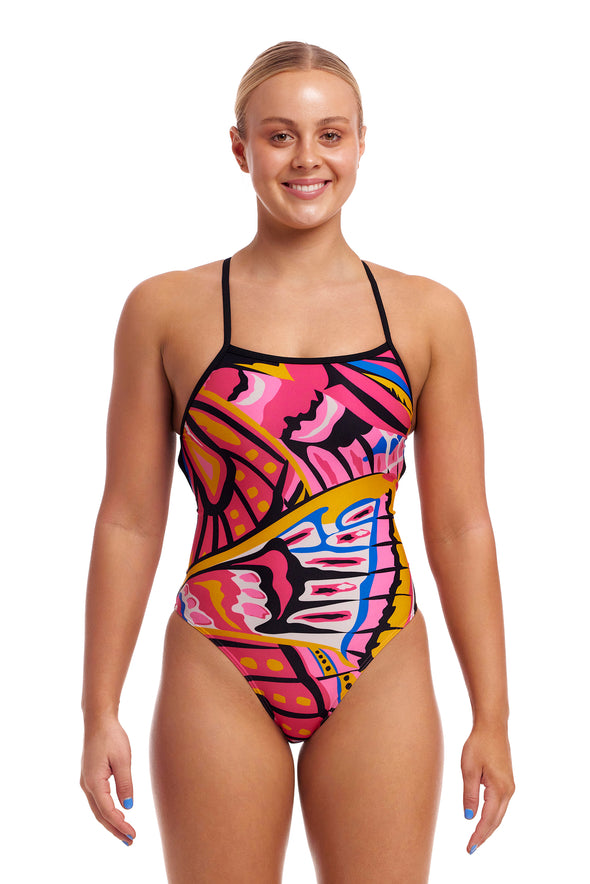 Funkita Lover Flies Strapped In Ladies One Piece