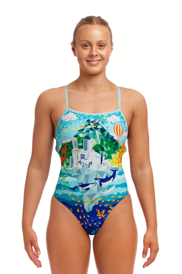 Funkita Wildermess Strapped In Ladies One Piece