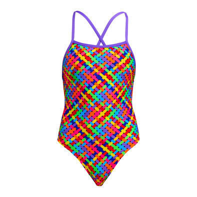 Funkita Bread Basket Tie Me Tight Ladies One Piece Swimsuit