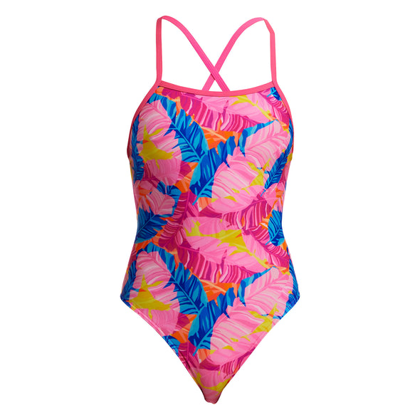 Funkita Just Jungle Girls Tie Me Tight One Piece Swimsuit