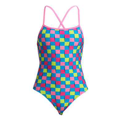 Funkita Post It Tie Me Tight Ladies One Piece