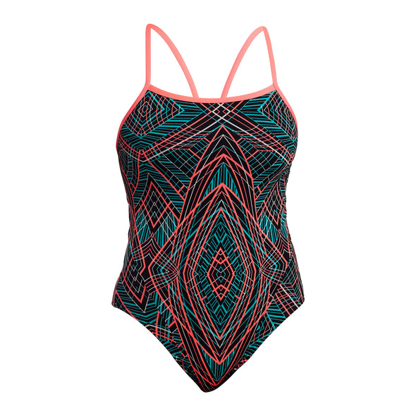 Funkita Ladies Spiro Mint Swim Secure One Piece