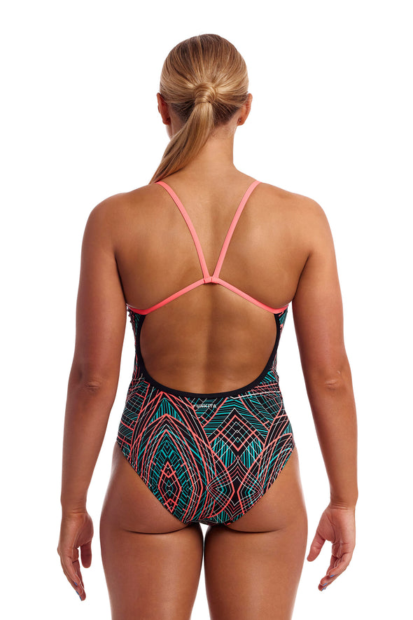 Funkita Ladies Spiro Mint Swim Secure One Piece