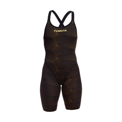 Funkita Ladies Gold Weaver Fast Legs One Piece