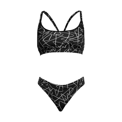Funkita Texta Mess Ladies Sports Top