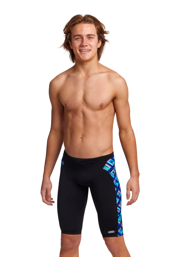 Funky Trunks Boy's Blue Bunkers Training Jammers