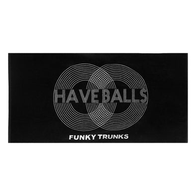 Funky Trunks Have Balls Cotton Towel