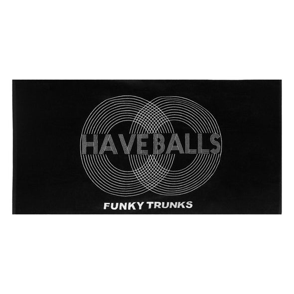 Funky Trunks Have Balls Cotton Towel