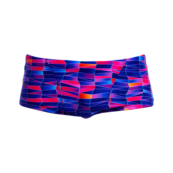 Funky Trunks Warped Waves Mens Classic Trunks