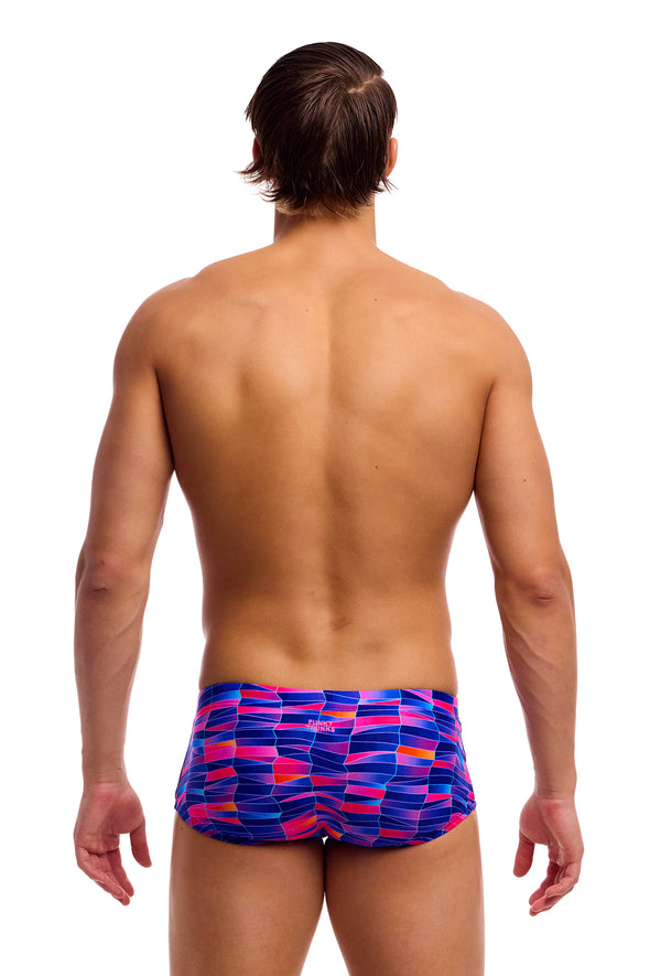 Funky Trunks Warped Waves Mens Classic Trunks