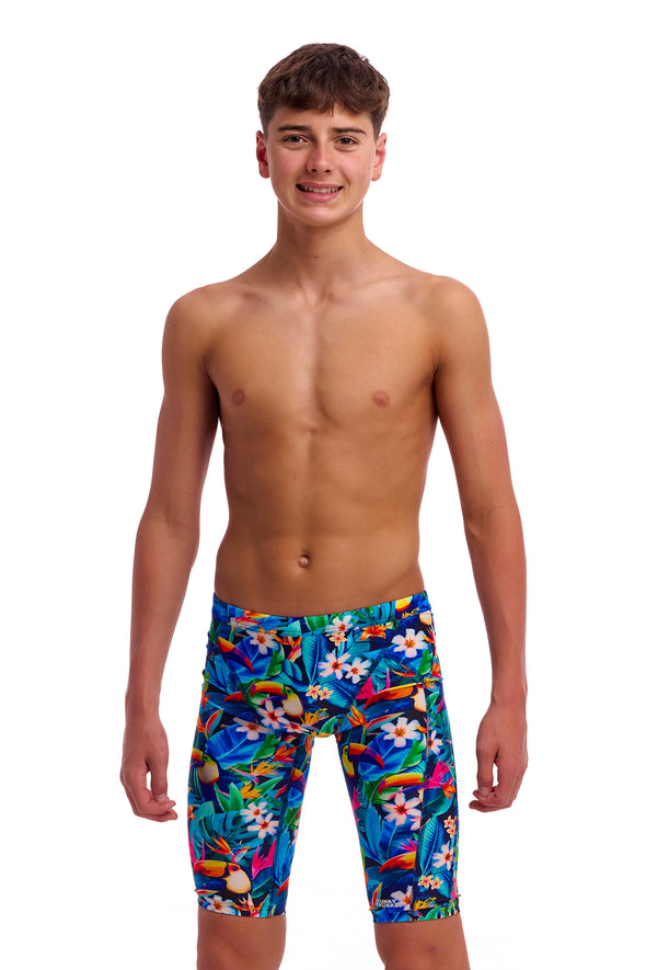 Funky Trunks Boy's Birdie Wordie Training Jammers
