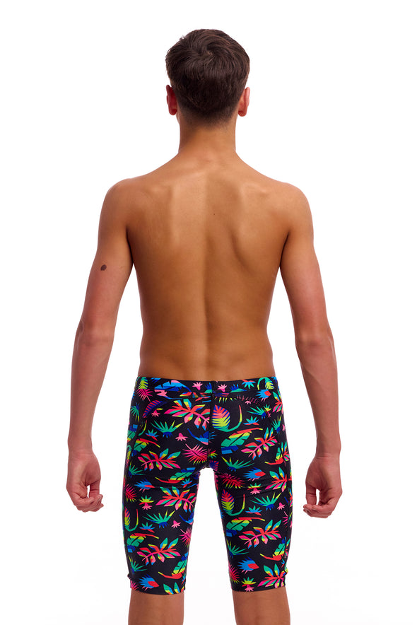 Funky Trunks Boy's Lost Leaf Training Jammers