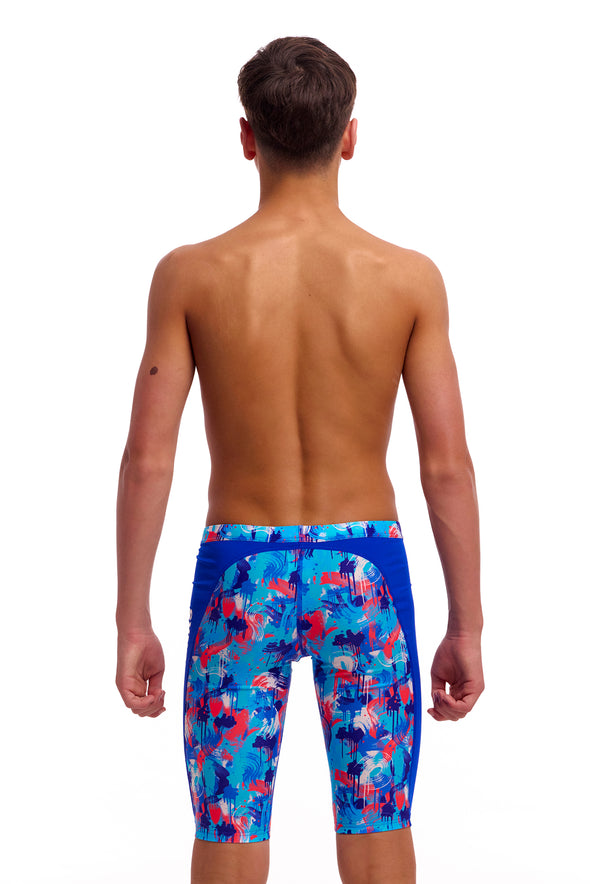 Funky Trunks Boy's Messy Messy Messy Training Jammers