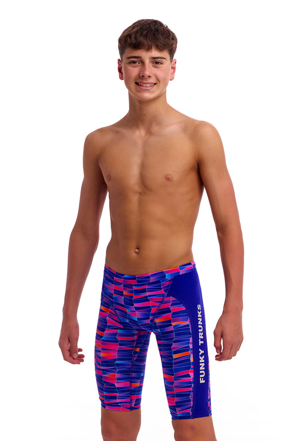 Funky Trunks Boy's Warped Waves Training Jammers