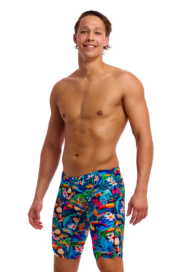 Funky Trunks Mens Birdie Wordie Swimming Training Jammers