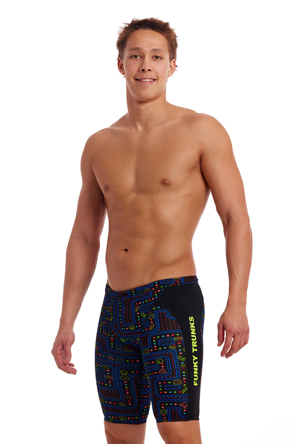 Funky Trunks Mens Chomp Chomp Training Jammers