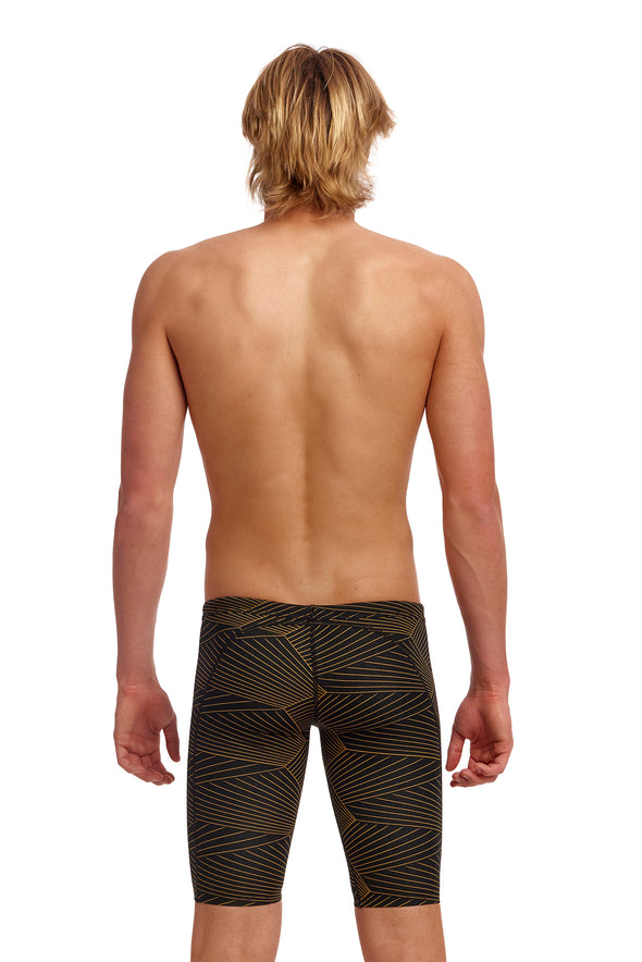 Funky Trunks Mens Gold Weaver Training Jammers