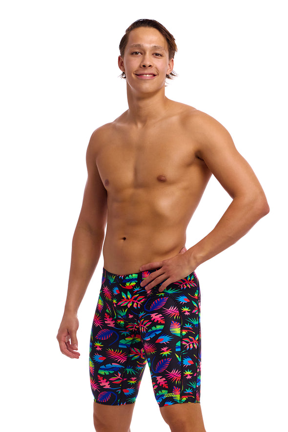 Funky Trunks Mens Lost Leaf Swimming Training Jammers