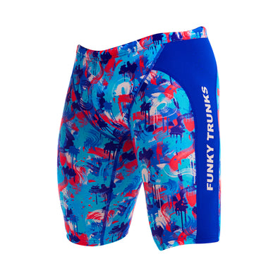 Funky Trunks Mens Messy Messy Messy Swimming Training Jammers
