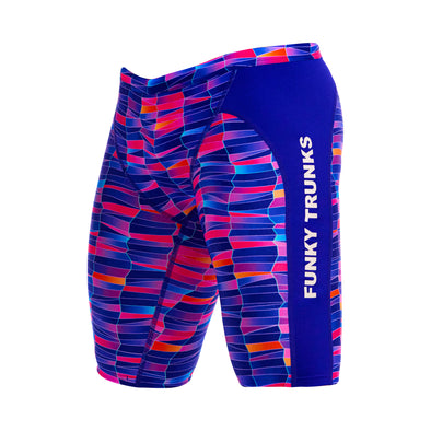 Funky Trunks Mens Warped Waves Swimming Training Jammers