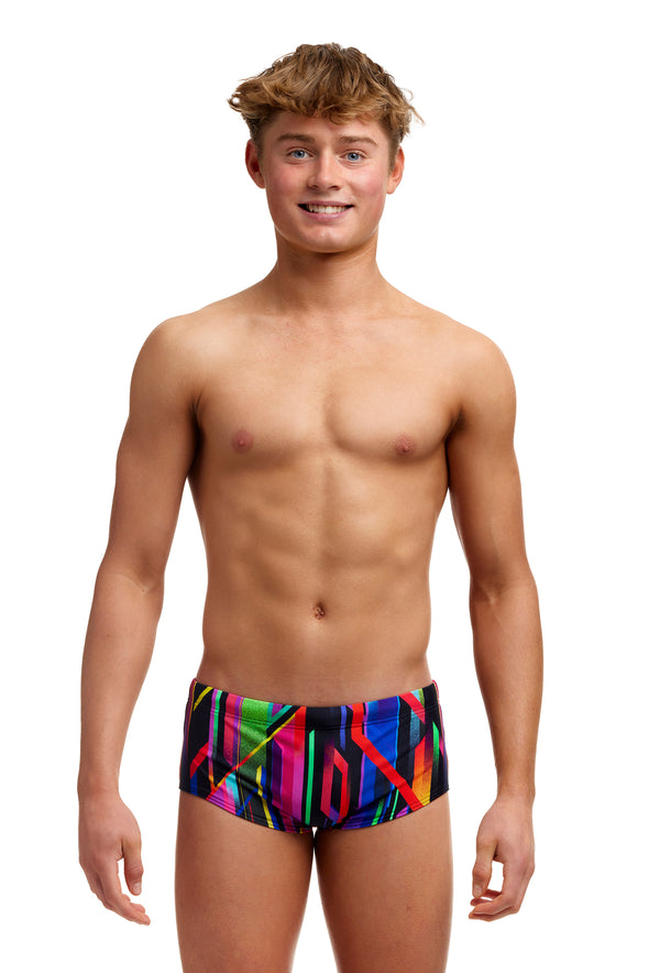 Funky Trunks Boy's Baby Beamer Sidewinder Trunks