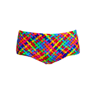 Funky Trunks Boy's Bread Basket Sidewinder Swim Trunks