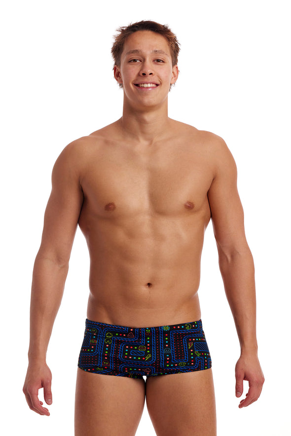 FUNKY TRUNKS Chomp Chomp Mens Sidewinder Trunks