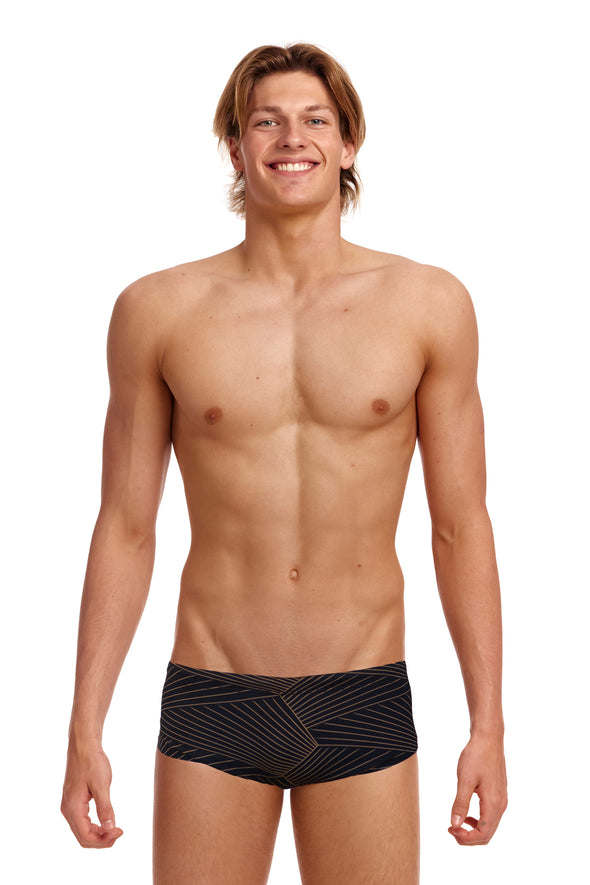 FUNKY TRUNKS Gold Weaver Mens Sidewinder Trunks