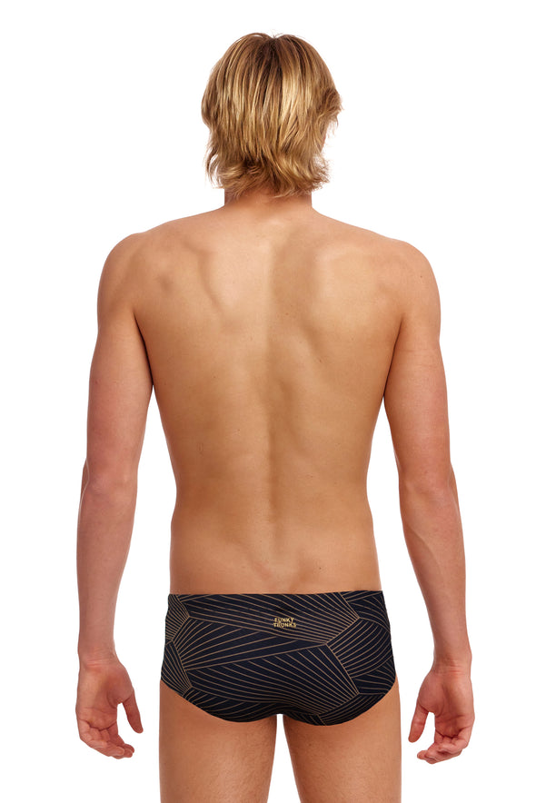 FUNKY TRUNKS Gold Weaver Mens Sidewinder Trunks