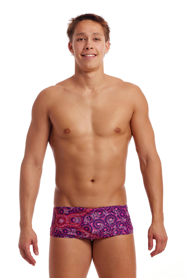 FUNKY TRUNKS Walk Together Mens Sidewinder Trunks