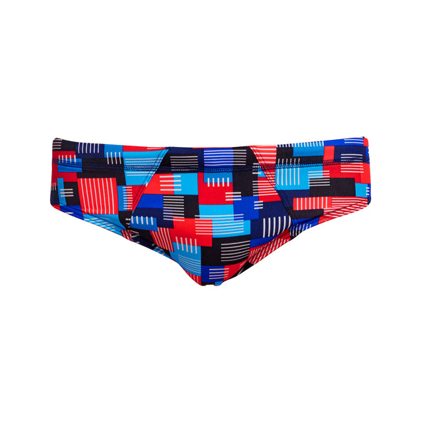 FUNKY TRUNKS Motherboard Mens Seamed Briefs