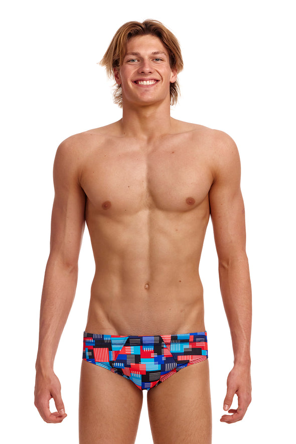 FUNKY TRUNKS Motherboard Mens Seamed Briefs