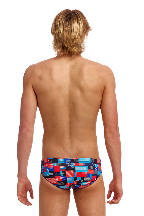 FUNKY TRUNKS Motherboard Mens Seamed Briefs