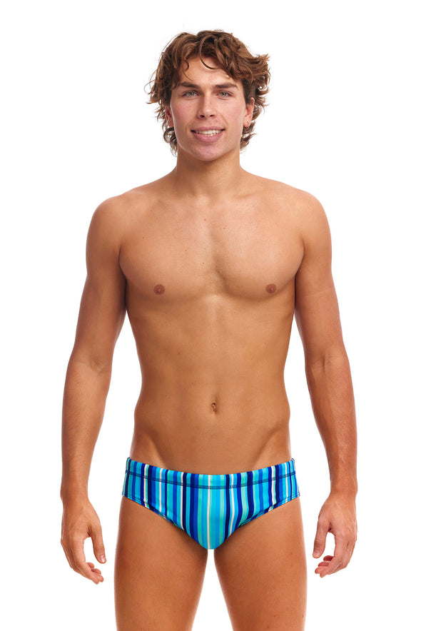FUNKY TRUNKS Lane Lines Mens Classic Briefs