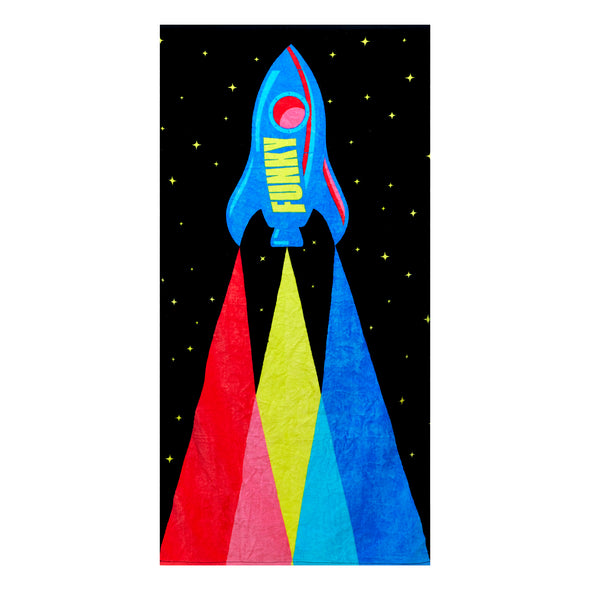FUNKY Pocket Rocket Cotton Towel
