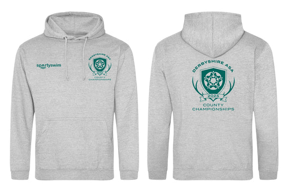 Derbyshire ASA County Championships 2025 Merchandise Hoodie - Pre Order