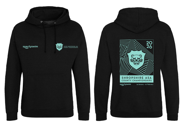 Shropshire ASA County Championships 2026 Merchandise Hoodie - Pre Order
