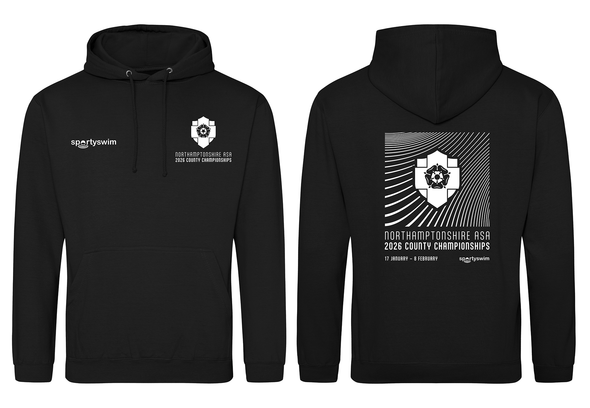 Northamptonshire ASA County Championships 2026 Merchandise Hoodie - Pre Order