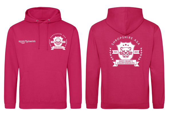 Shropshire ASA County Championships 2025 Merchandise Hoodie