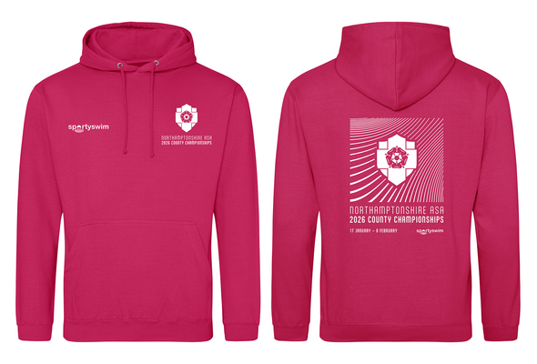 Northamptonshire ASA County Championships 2026 Merchandise Hoodie - Pre Order