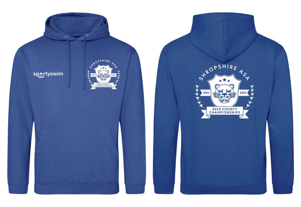 Shropshire ASA County Championships 2025 Merchandise Hoodie