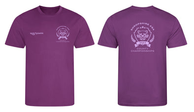 Shropshire ASA County Championships 2024 Merchandise T-Shirt