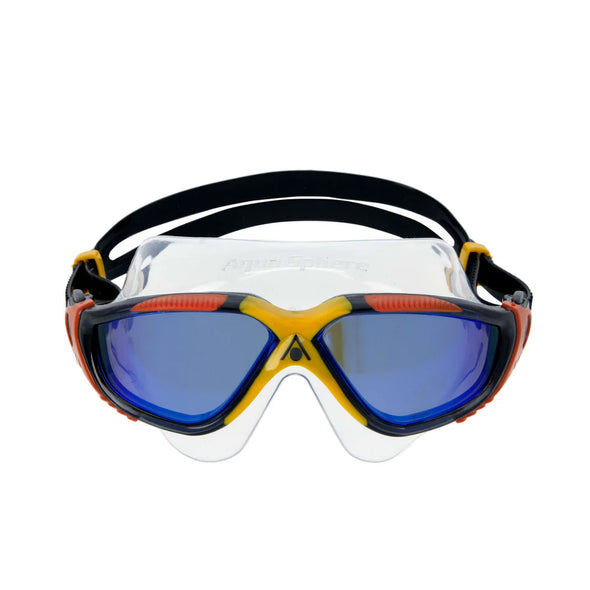 Aqua Sphere Vista Indigo Titanium Mirror Swim Mask