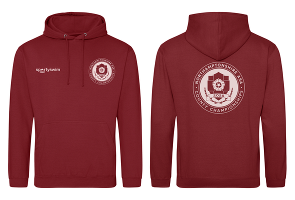 Northamptonshire ASA County Championships 2025 Merchandise Hoodie - Pre-Order