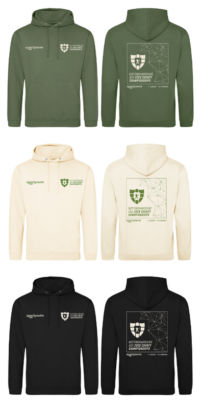 Nottinghamshire ASA County Championships 2026 Merchandise Hoodie