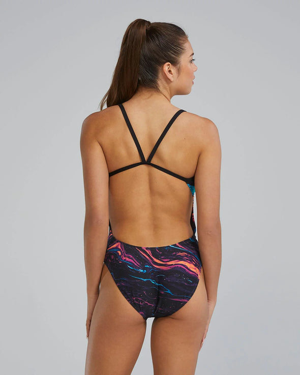 TYR Women's Durafast Elite Cutoutfit Swimsuit - Magmata